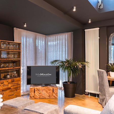 Ma Maison No5 Penthouse Loft, Private Heated Pool, Acropolis View, Ultra High Speed Internet 300 Mbps, Short Walk To Acropolis, Parking Upon Request, 1' From Metro Atenas Exterior foto