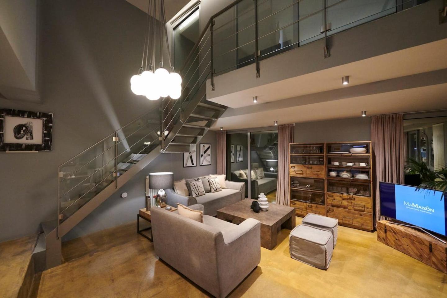 Ma Maison No5 Penthouse Loft, Private Heated Pool, Acropolis View, Ultra High Speed Internet 300 Mbps, Short Walk To Acropolis, Parking Upon Request, 1' From Metro Atenas Exterior foto