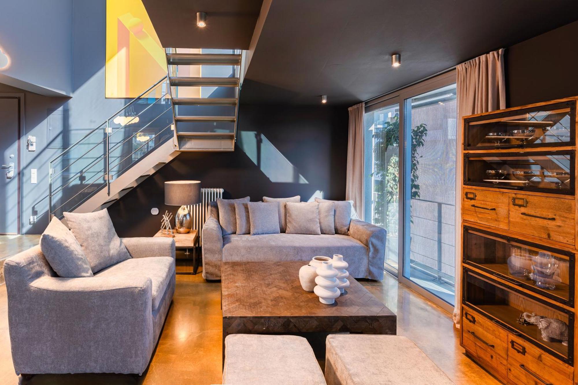 Ma Maison No5 Penthouse Loft, Private Heated Pool, Acropolis View, Ultra High Speed Internet 300 Mbps, Short Walk To Acropolis, Parking Upon Request, 1' From Metro Atenas Exterior foto