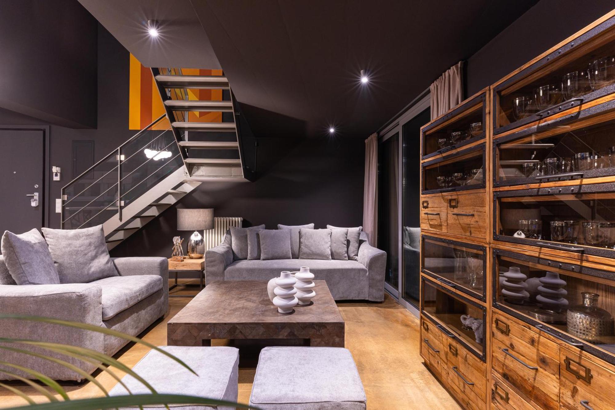 Ma Maison No5 Penthouse Loft, Private Heated Pool, Acropolis View, Ultra High Speed Internet 300 Mbps, Short Walk To Acropolis, Parking Upon Request, 1' From Metro Atenas Exterior foto